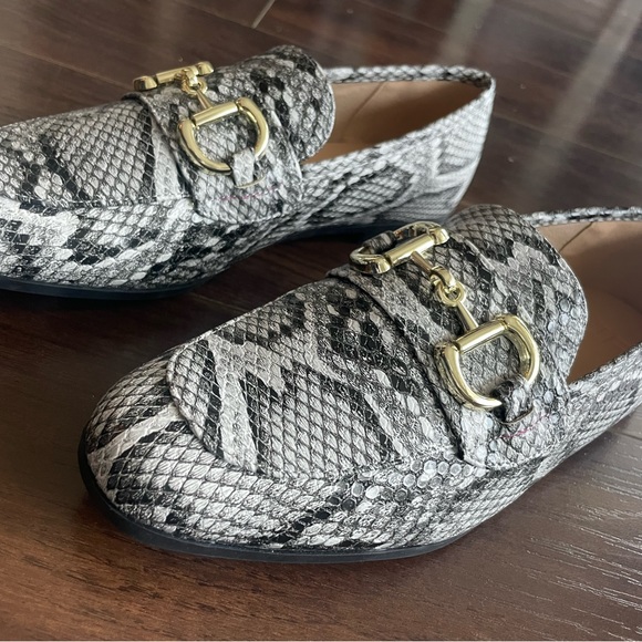 Black & White Slip On Loafer - Picture 12 of 14